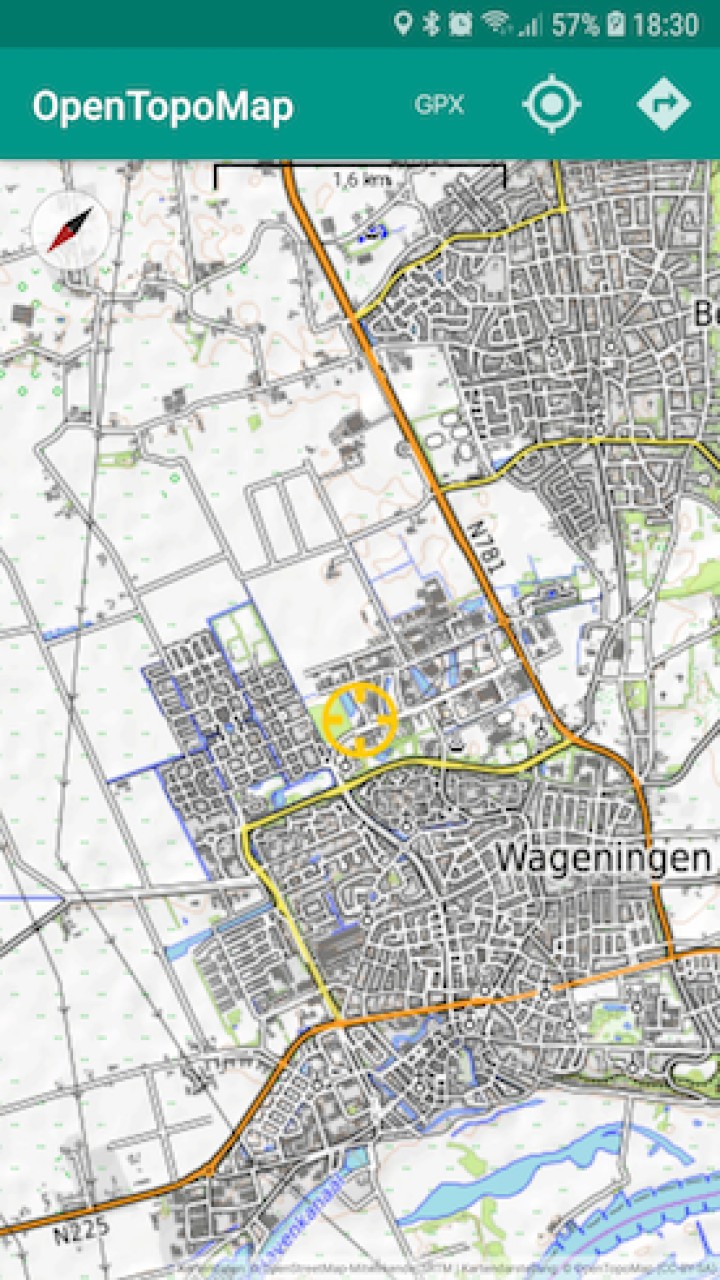 تصویر OpenTopoMap Viewer