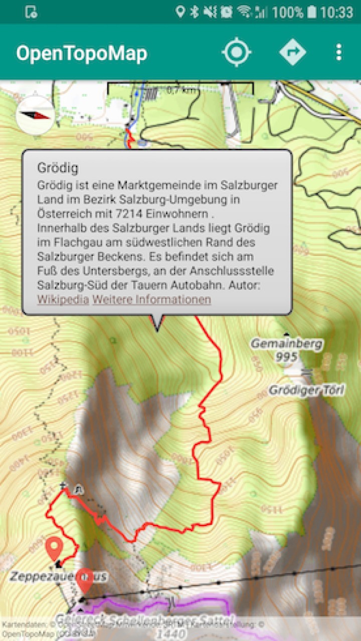 تصویر OpenTopoMap Viewer