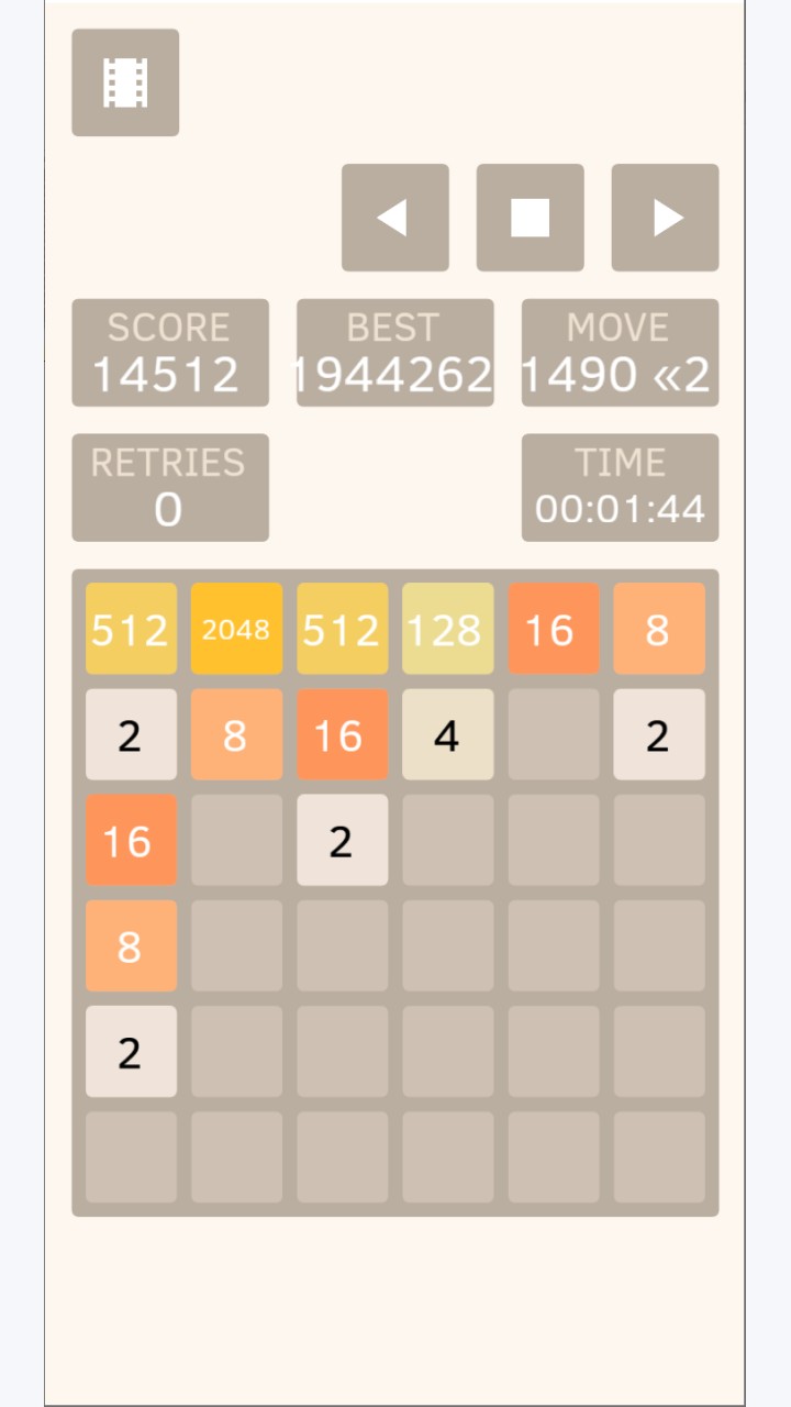 تصویر 2048 Open Fun Game
