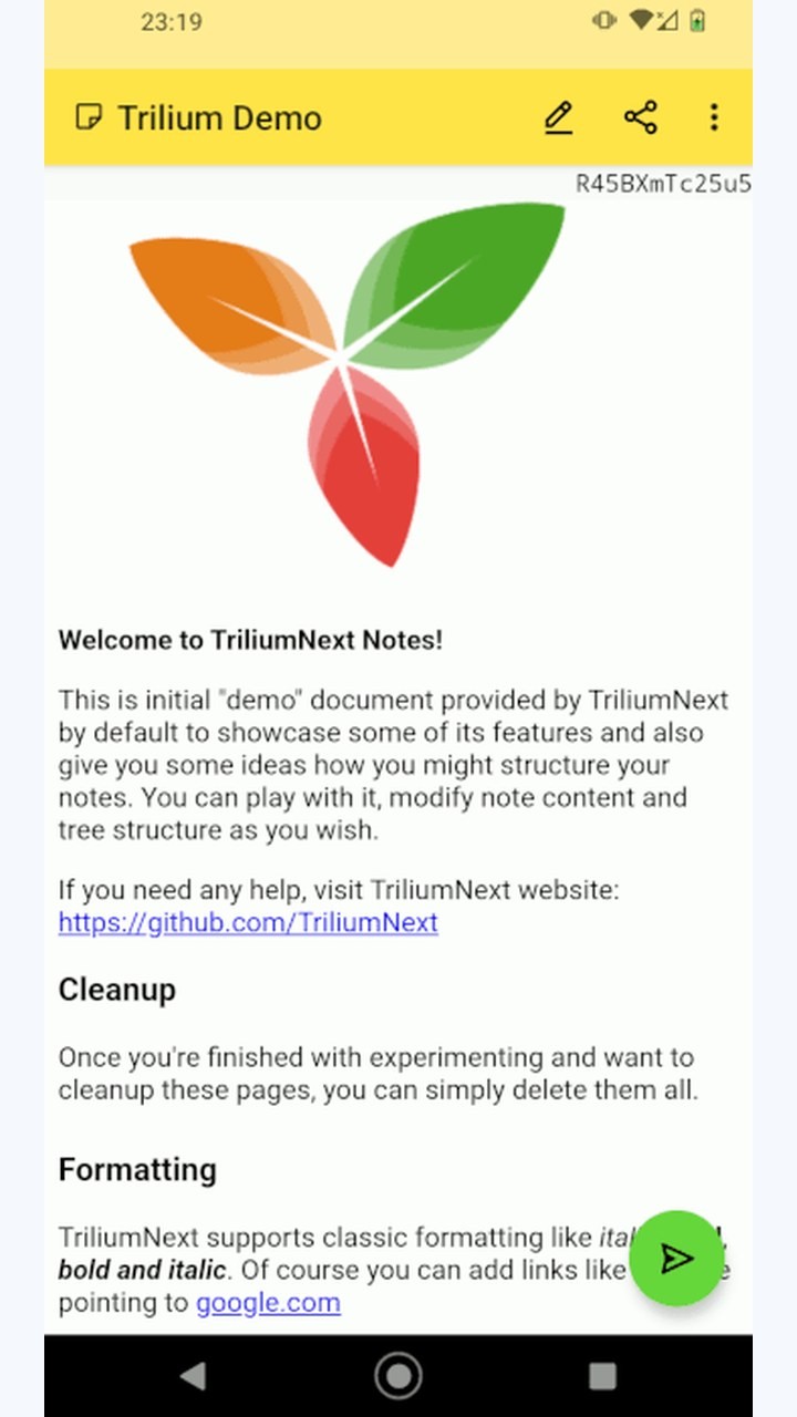 تصویر TriliumDroid