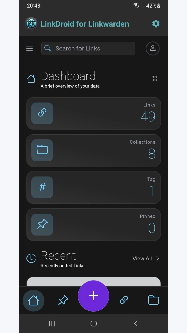 تصویر LinkDroid for Linkwarden