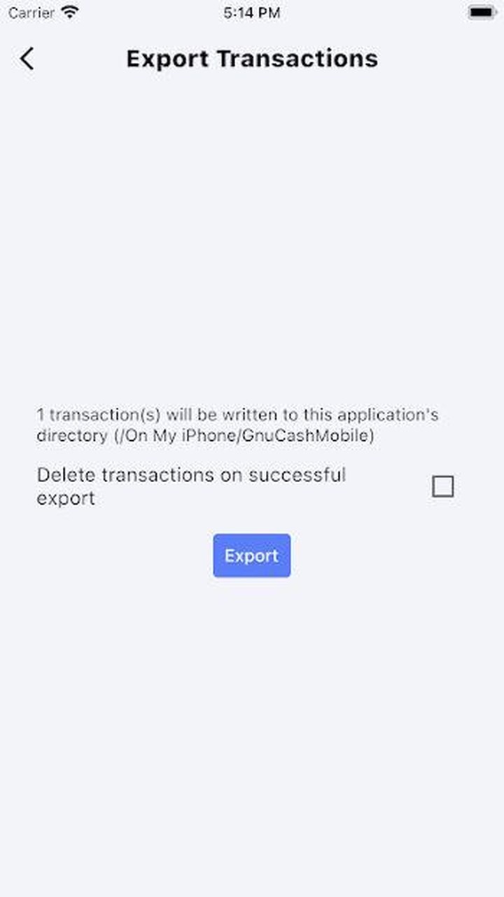 تصویر GnuCash Mobile