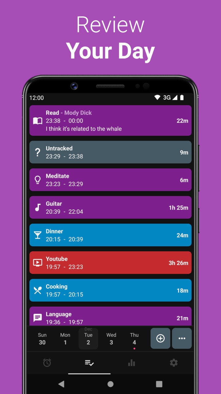 تصویر ردیاب زمان ساده
