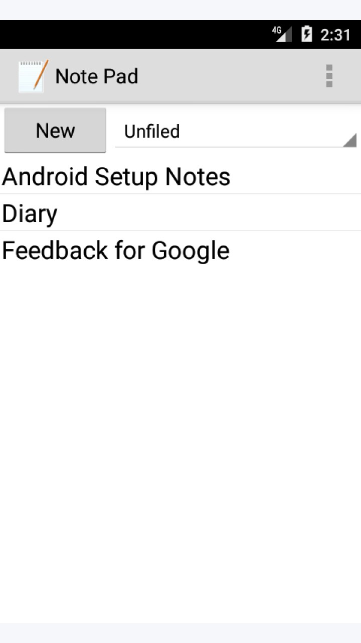 تصویر NotePad