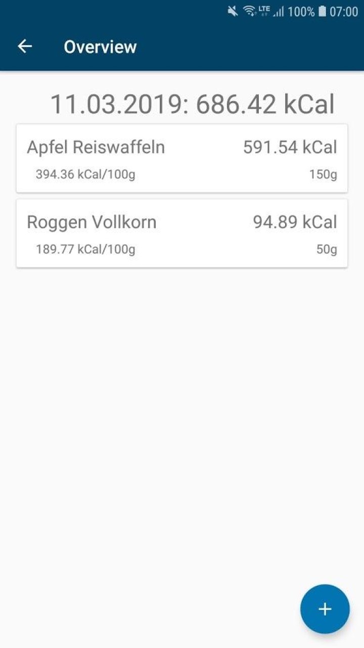 تصویر Food-Tracker (PFA)