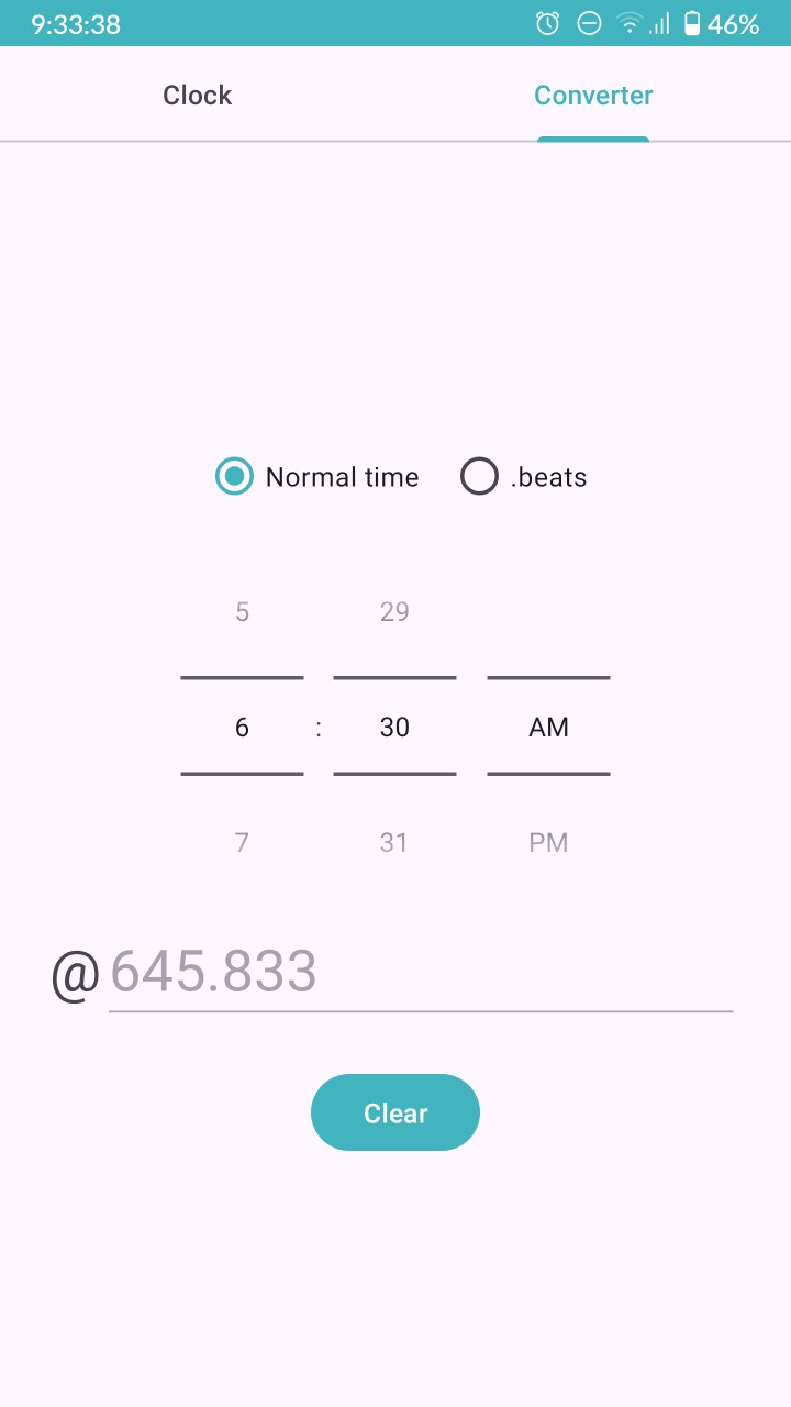 تصویر Swatch .beat clock