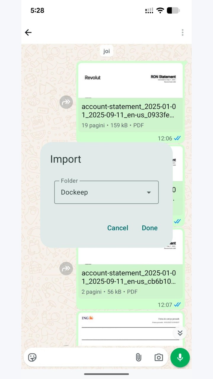 تصویر Dockeep: جیبی برای فایل‌ها