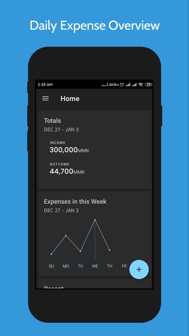 تصویر Pro Expense - ردیاب مالی روزانه
