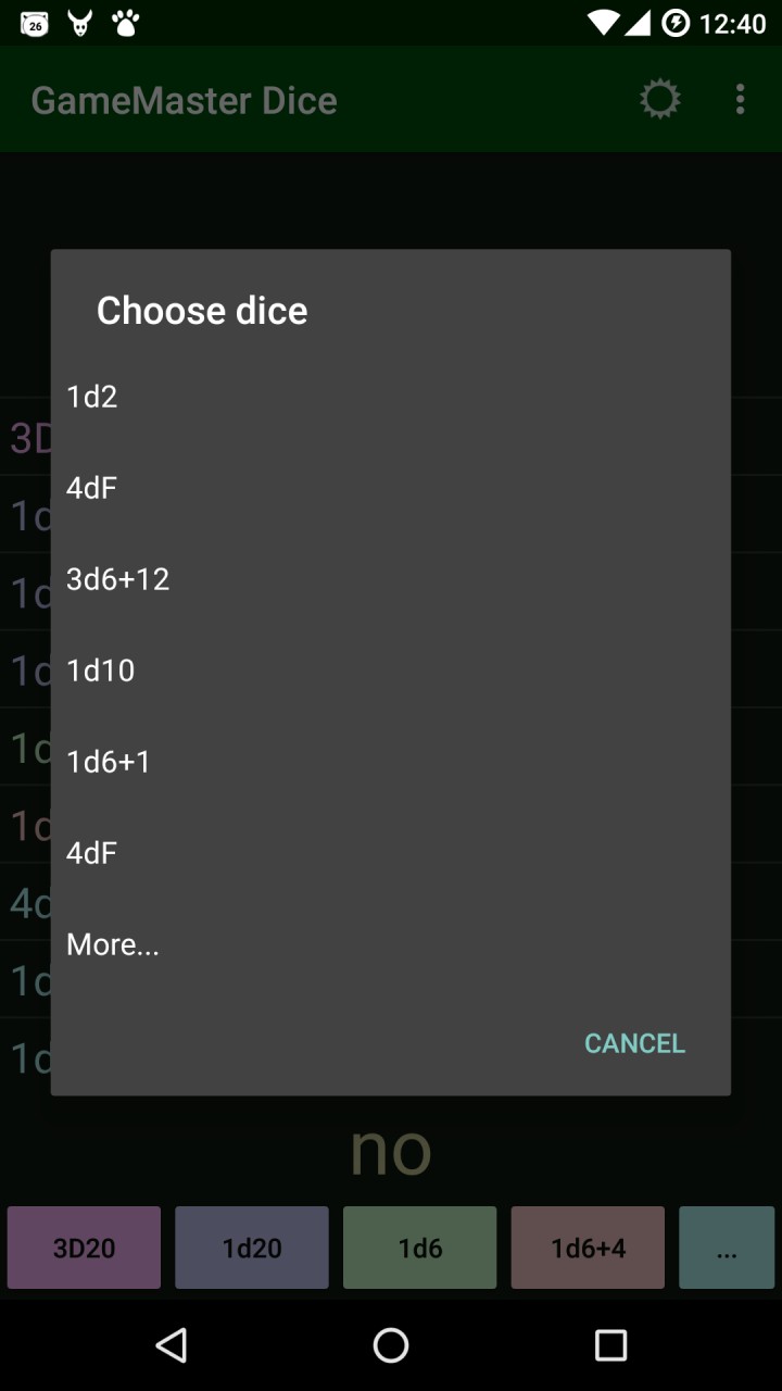 تصویر GameMaster Dice