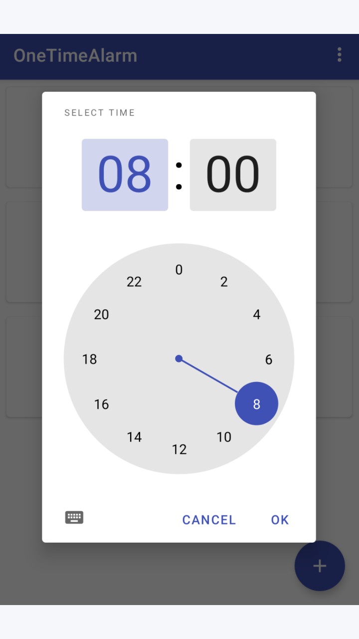 تصویر OneTimeAlarm