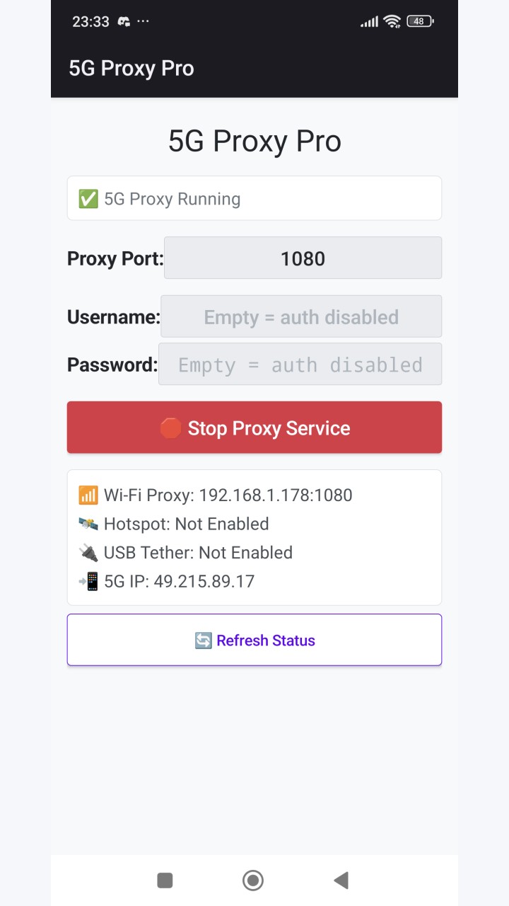 تصویر 5G Proxy Pro