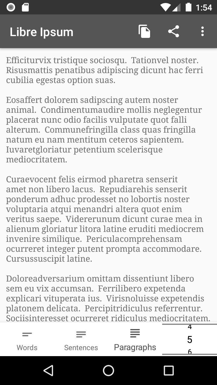 تصویر Libre Ipsum