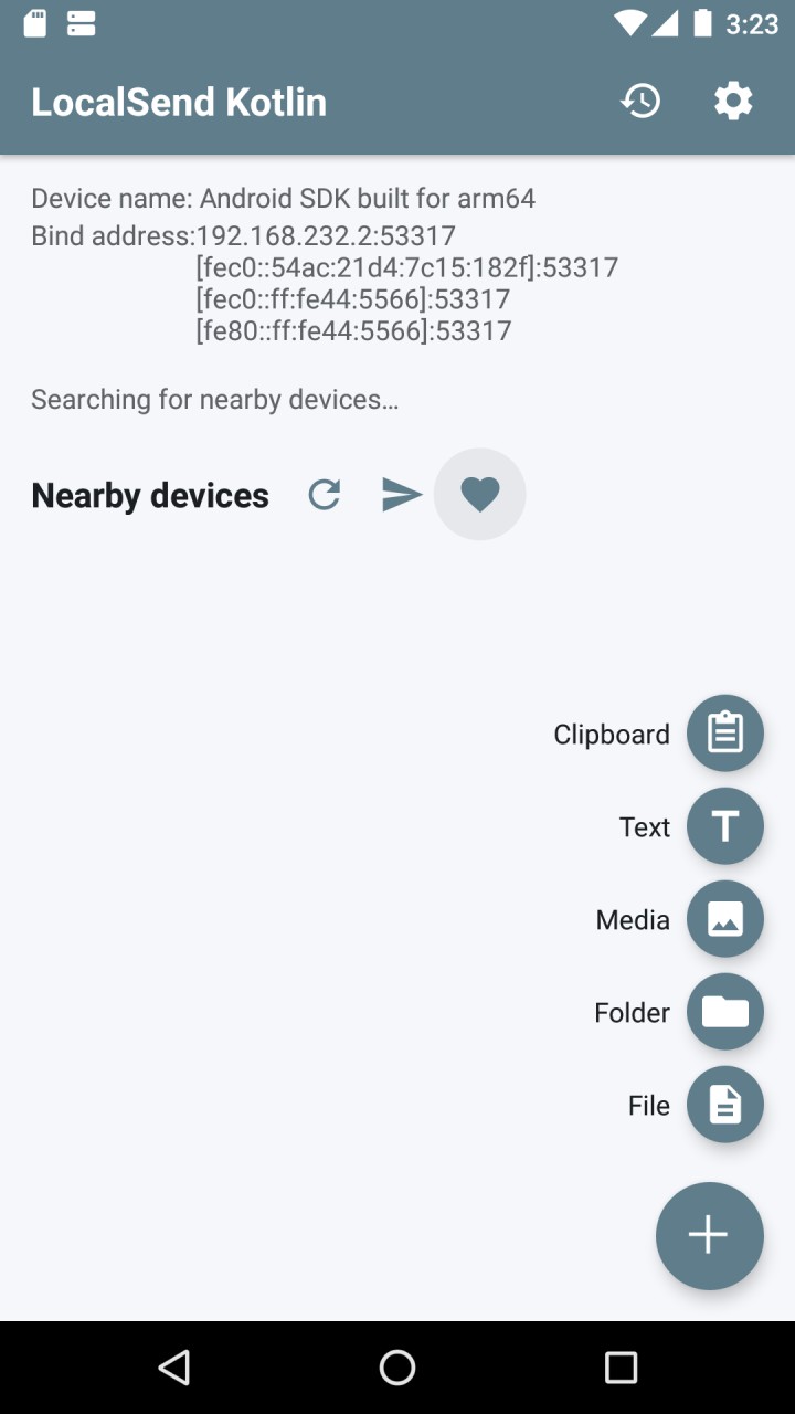 تصویر LocalSend Kotlin