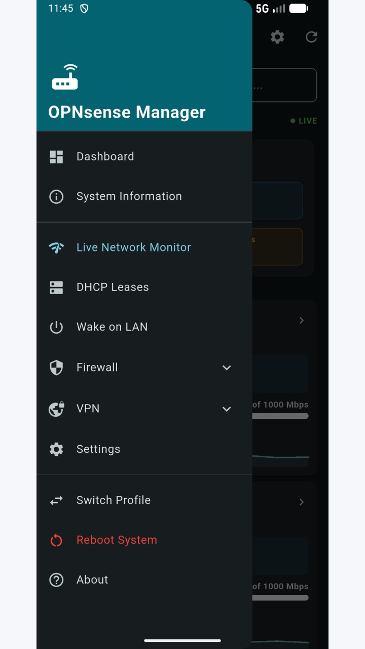 تصویر OPNsense Manager