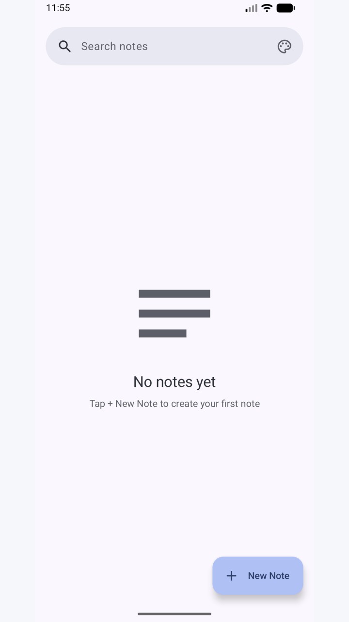تصویر Noty - یادداشت‌ها در اعلان