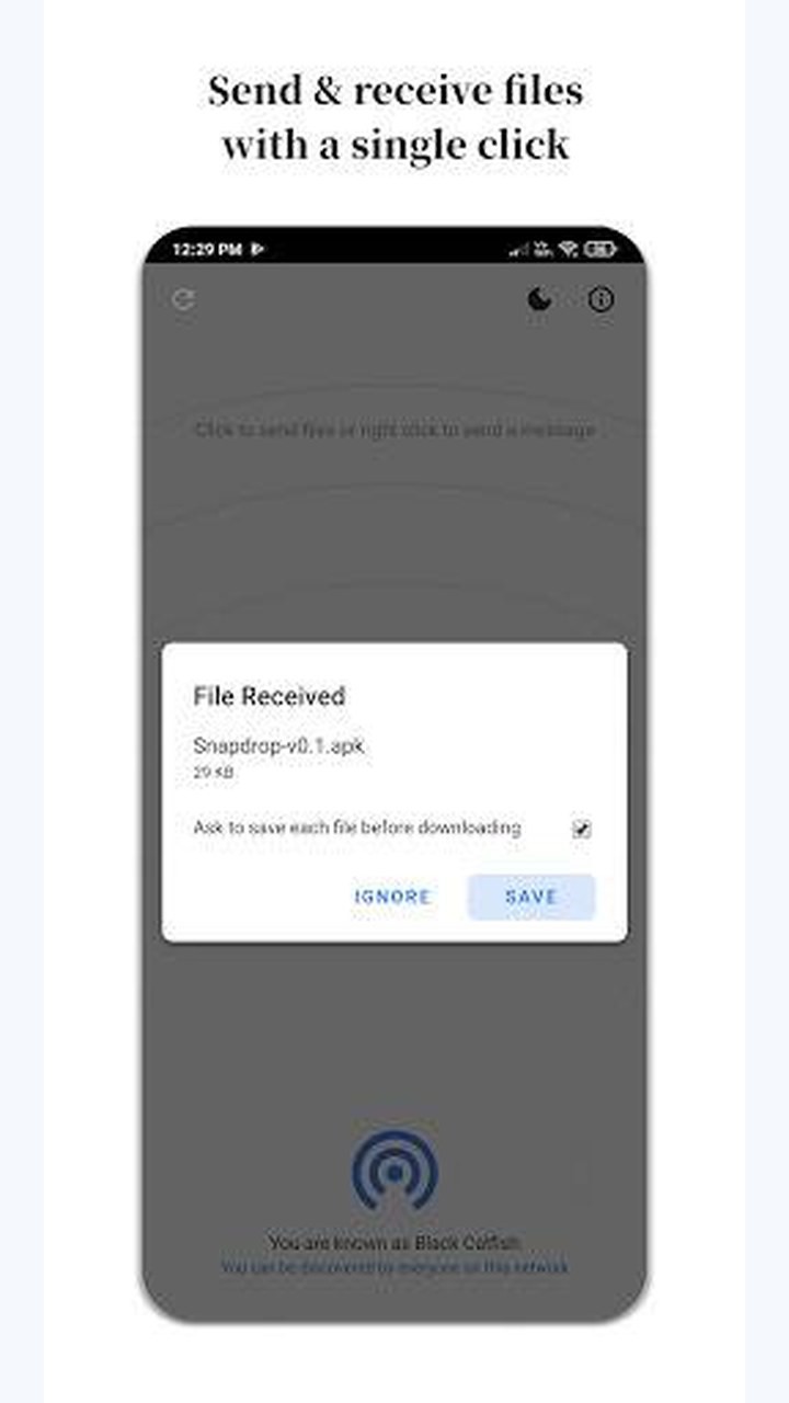 تصویر Pairdrop Snapdrop