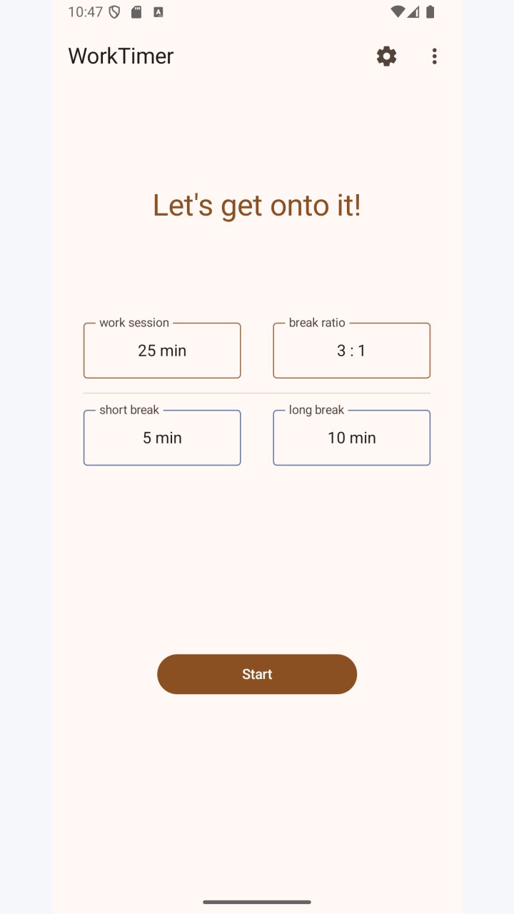 تصویر WorkTimer
