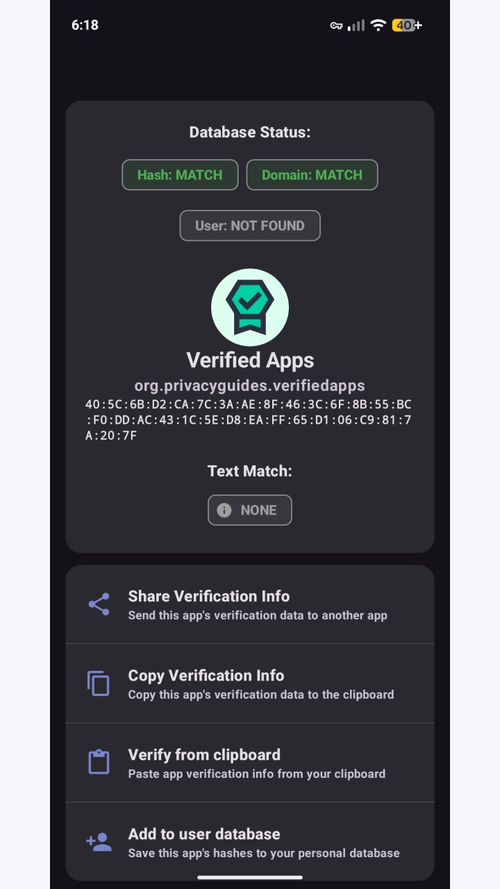 تصویر AppVerifier BG