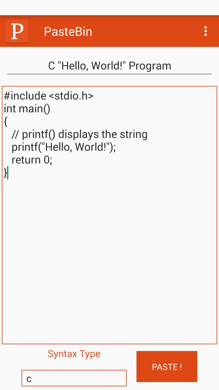تصویر PasteBin