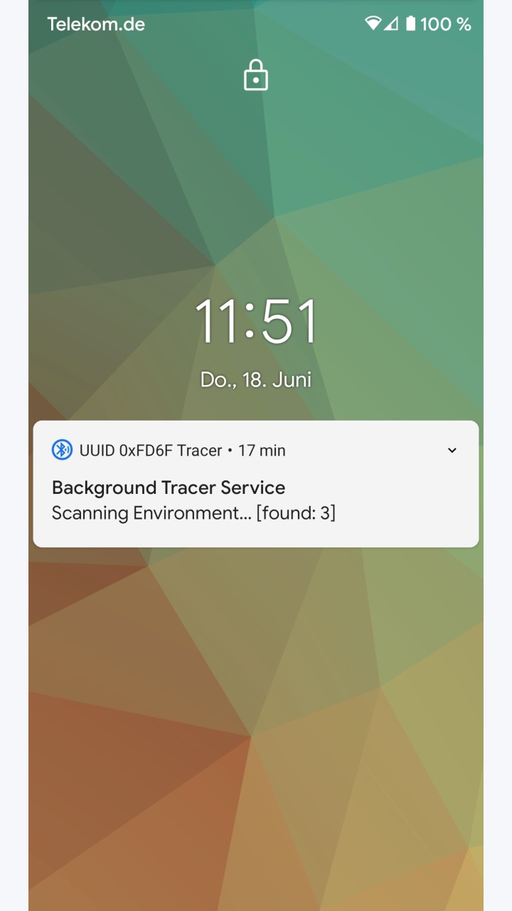 تصویر اسکنر UUID 0xFD6F