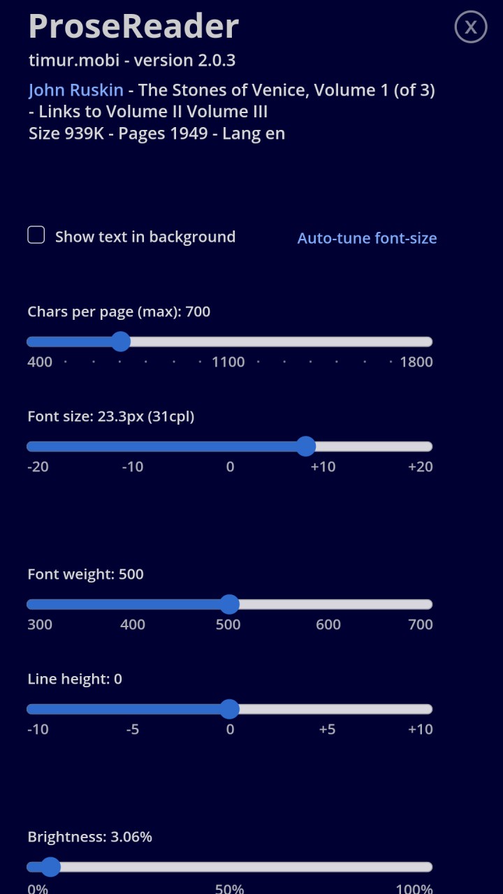 تصویر ProseReader