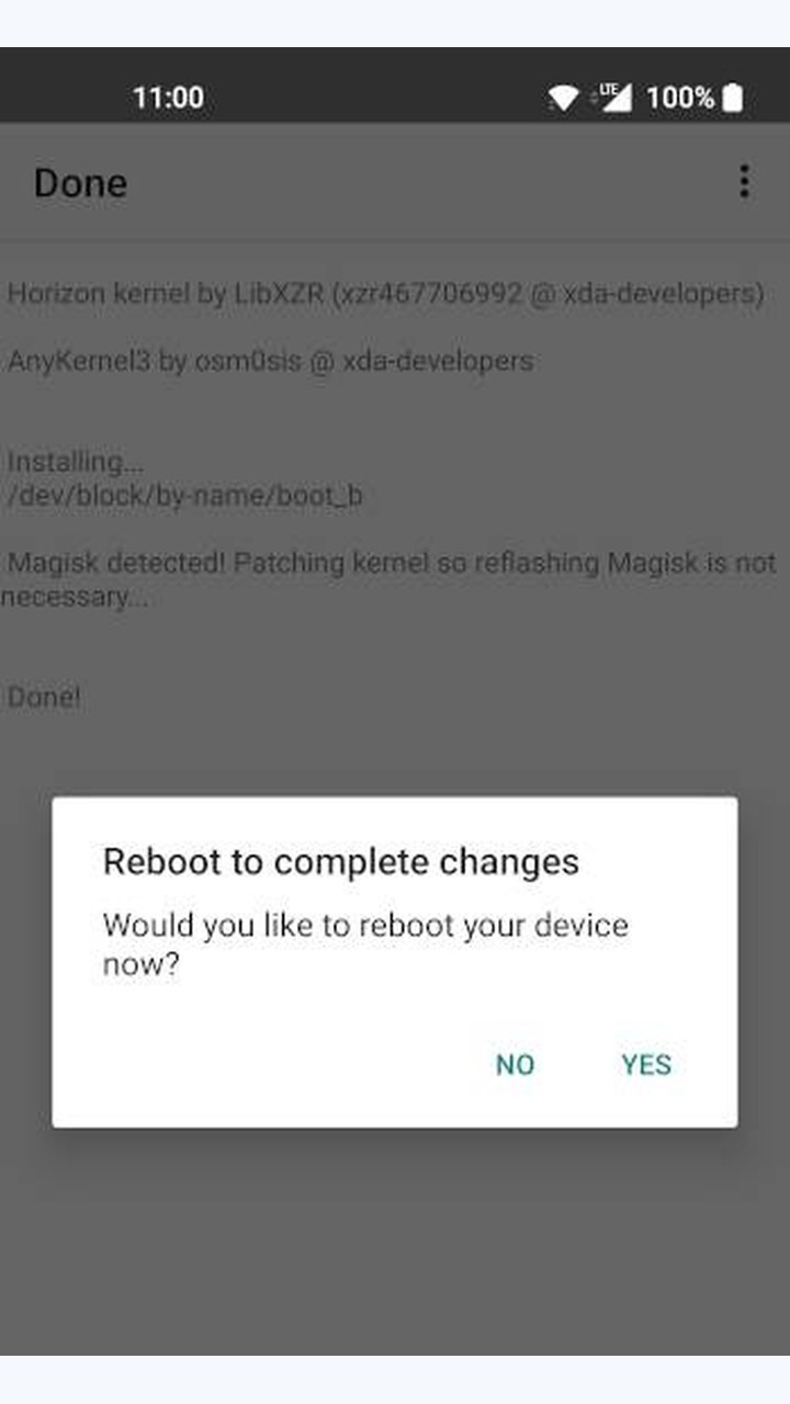 تصویر Horizon Kernel Flasher