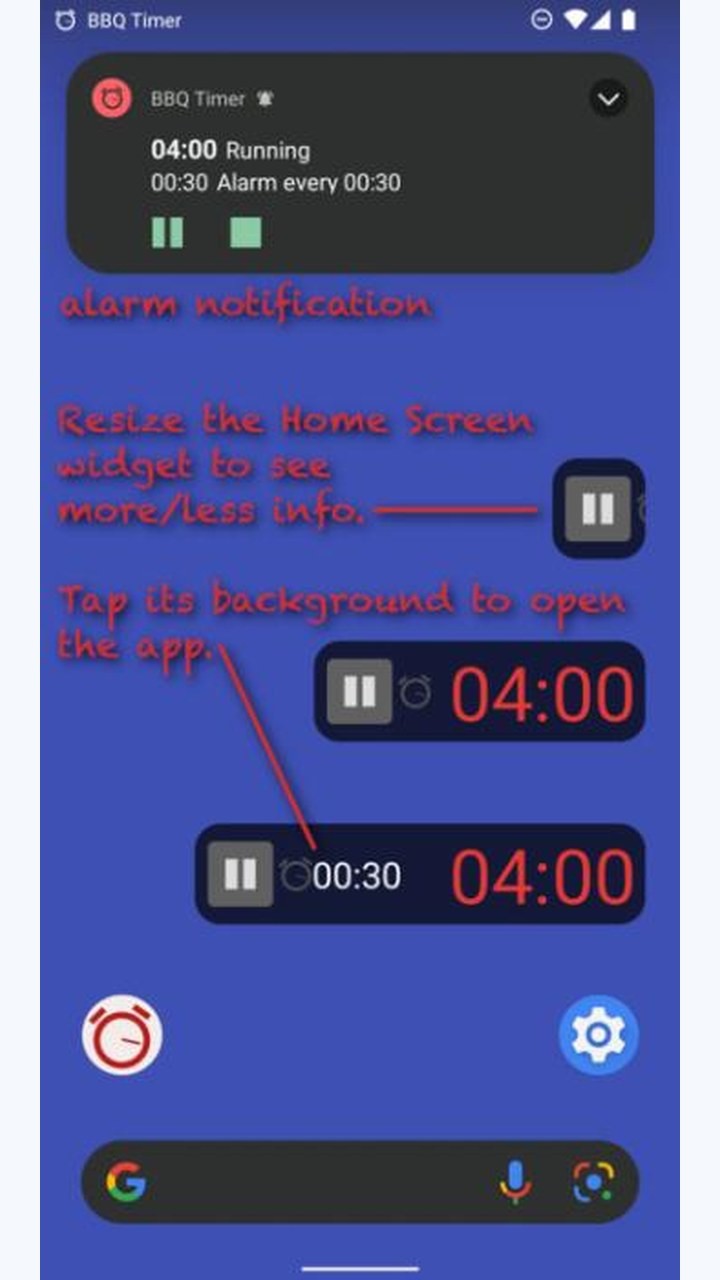 تصویر BBQ Timer