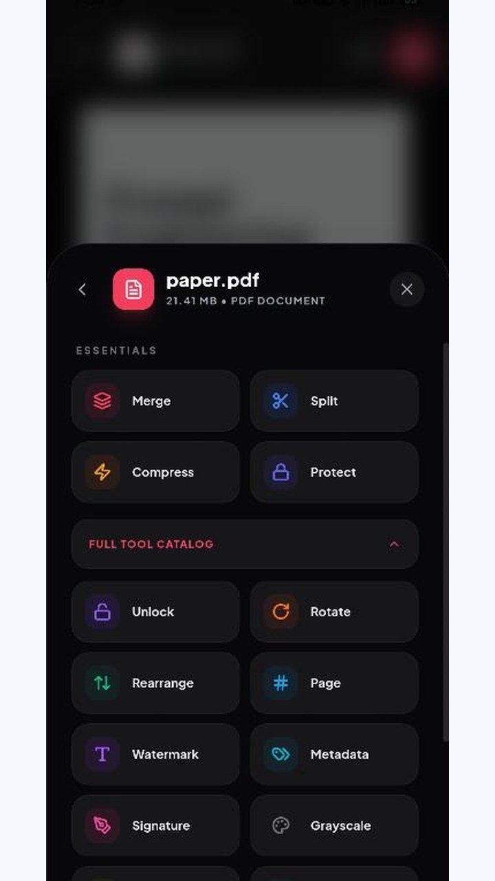 تصویر PaperKnife: ابزار PDF با اولویت حریم خصوصی