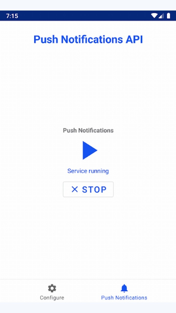 تصویر Push Notifications API