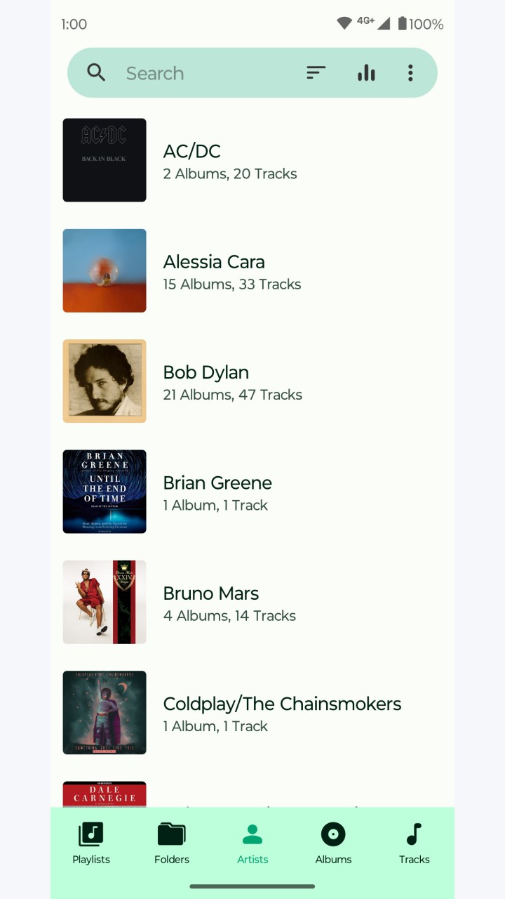 تصویر Fossify Music Player