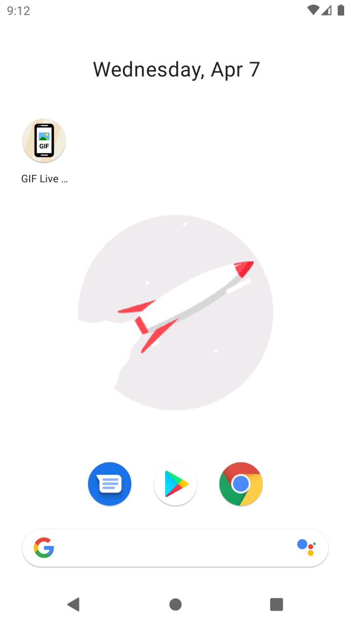 تصویر مدرن دیوار زنده GIF