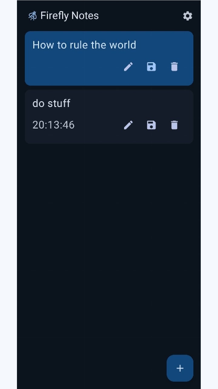 تصویر Firefly Notes