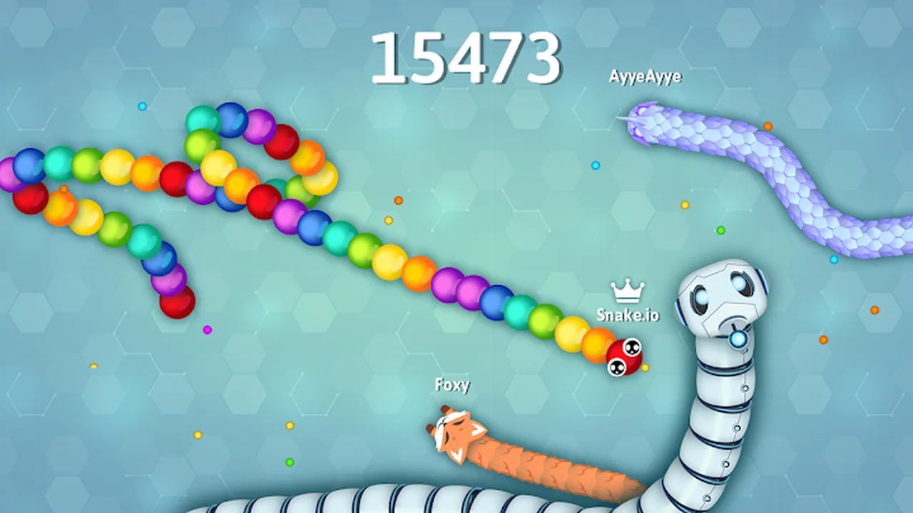 تصویر Snake.io - بازی‌های جذاب اسنیک