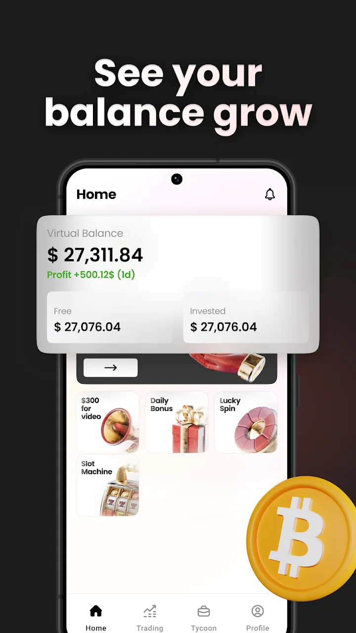 تصویر CryptoRush: شبیه‌ساز ارز دیجیتال