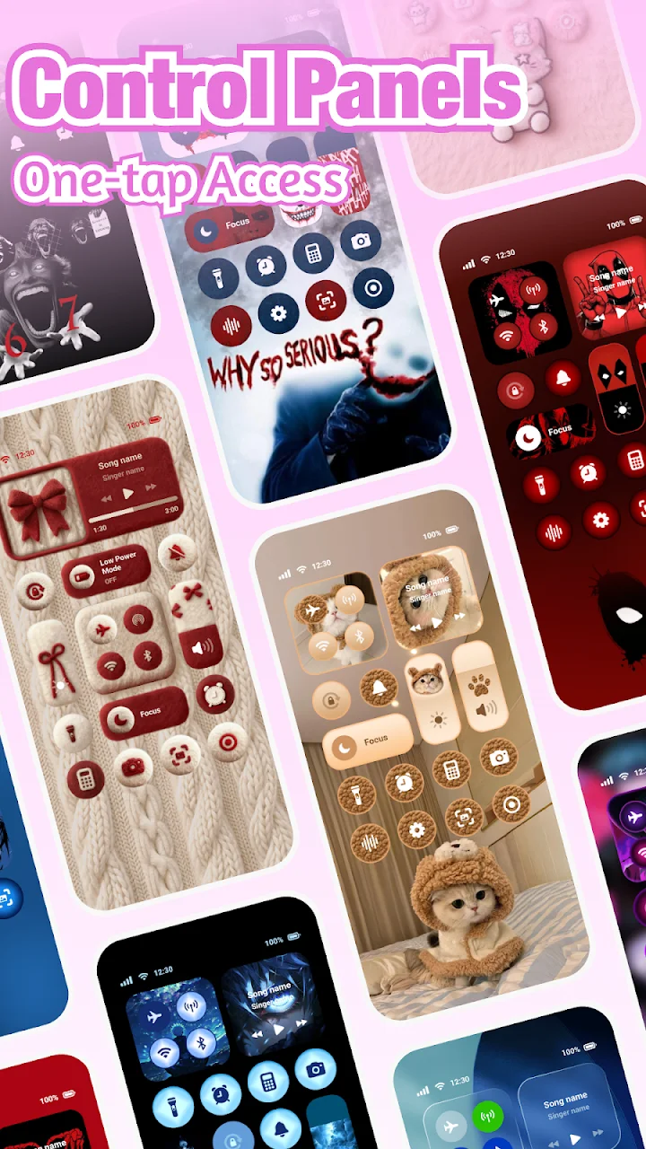 تصویر iControl: Easy Widgets Themes