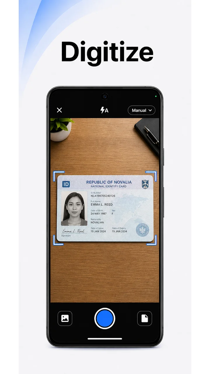 تصویر اپلیکیشن اسکن PDF - TapScanner