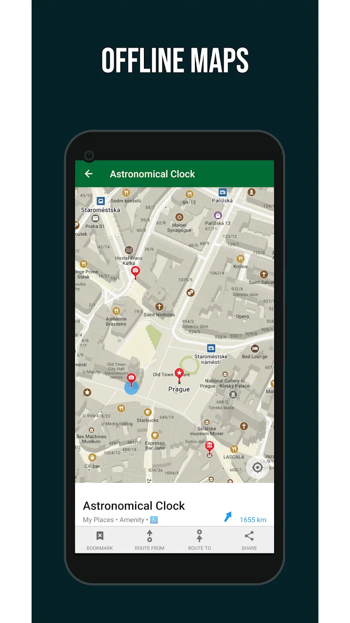 تصویر نقشه‌های ارگانیک・نقشه آفلاین و GPS