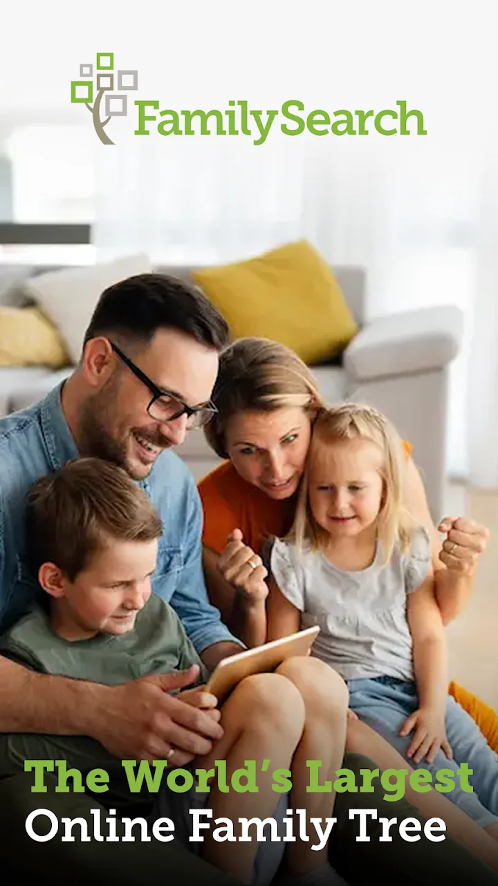 تصویر درخت خانوادگی FamilySearch