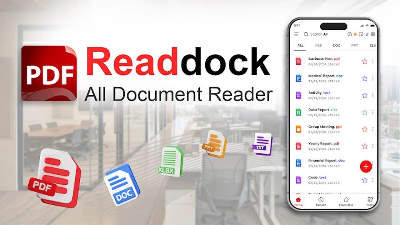 تصویر Readdock - ابزارهای PDF
