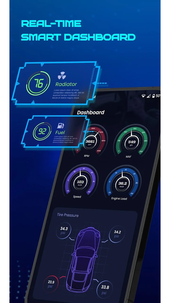 تصویر OBD2: Car Scanner ELM Torque