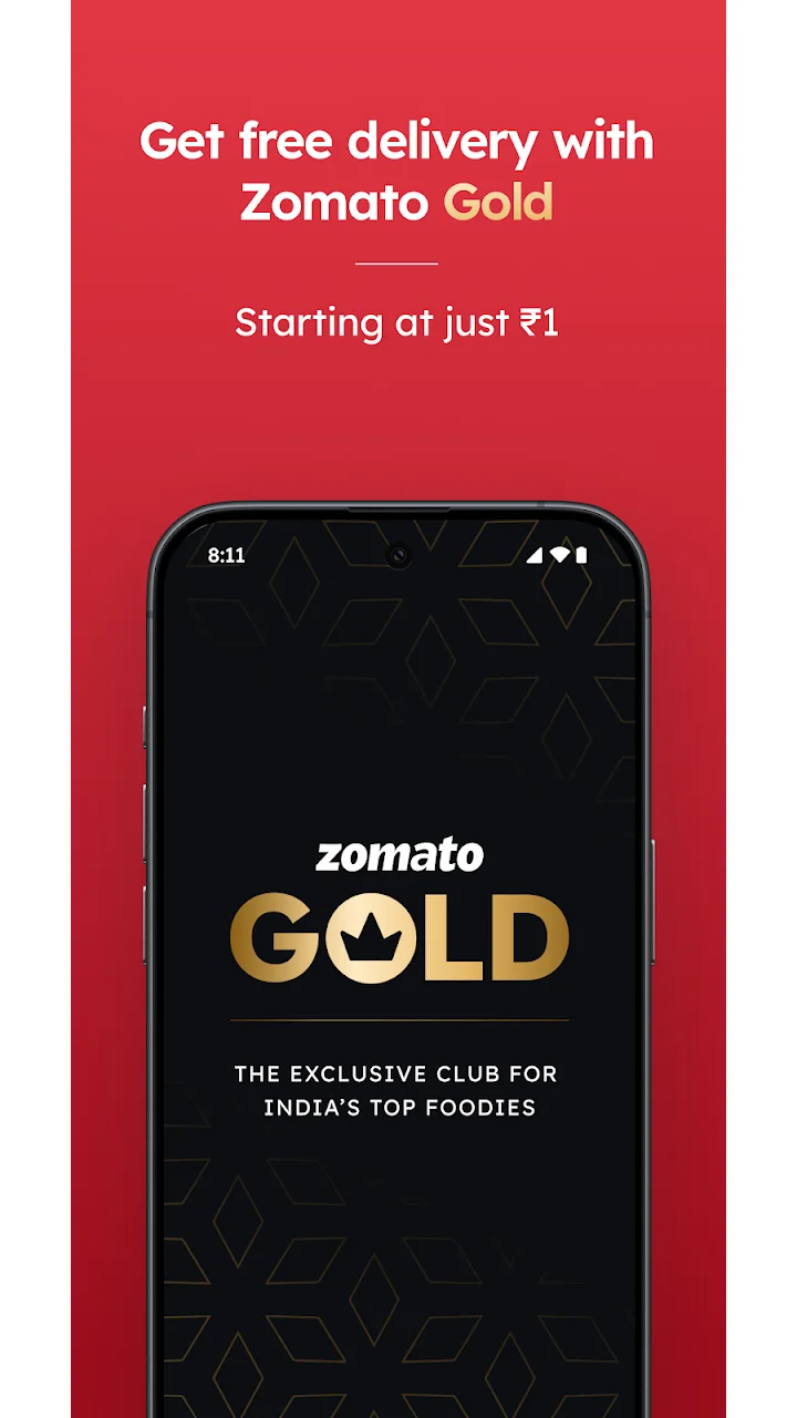 تصویر Zomato: سفارش غذا و رستوران