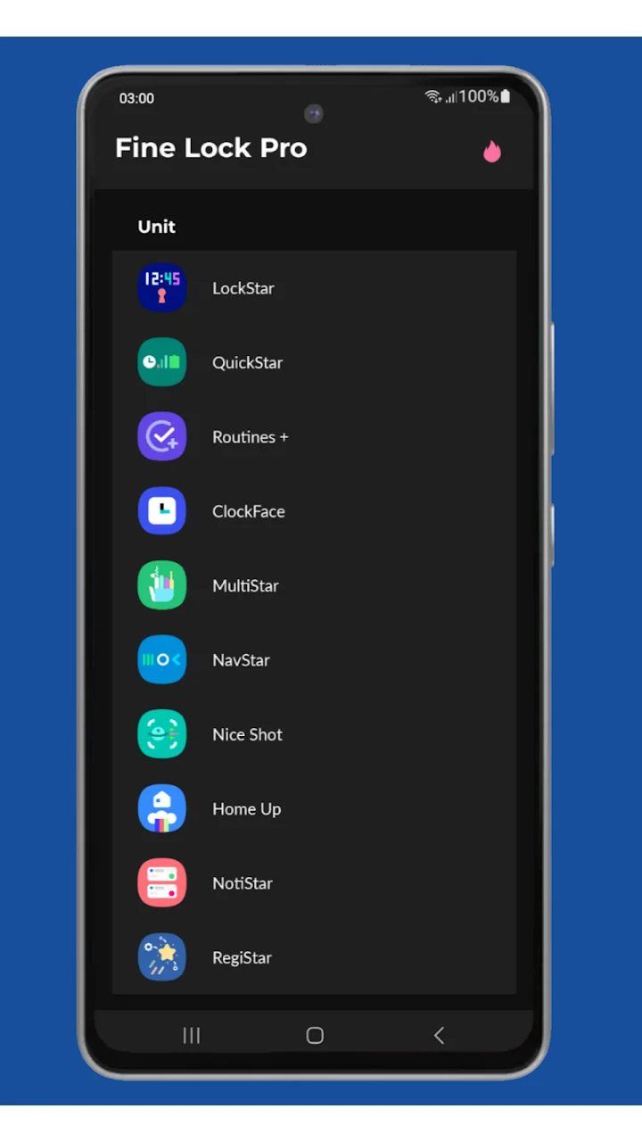 تصویر Fine Lock (فقط برای سامسونگ)