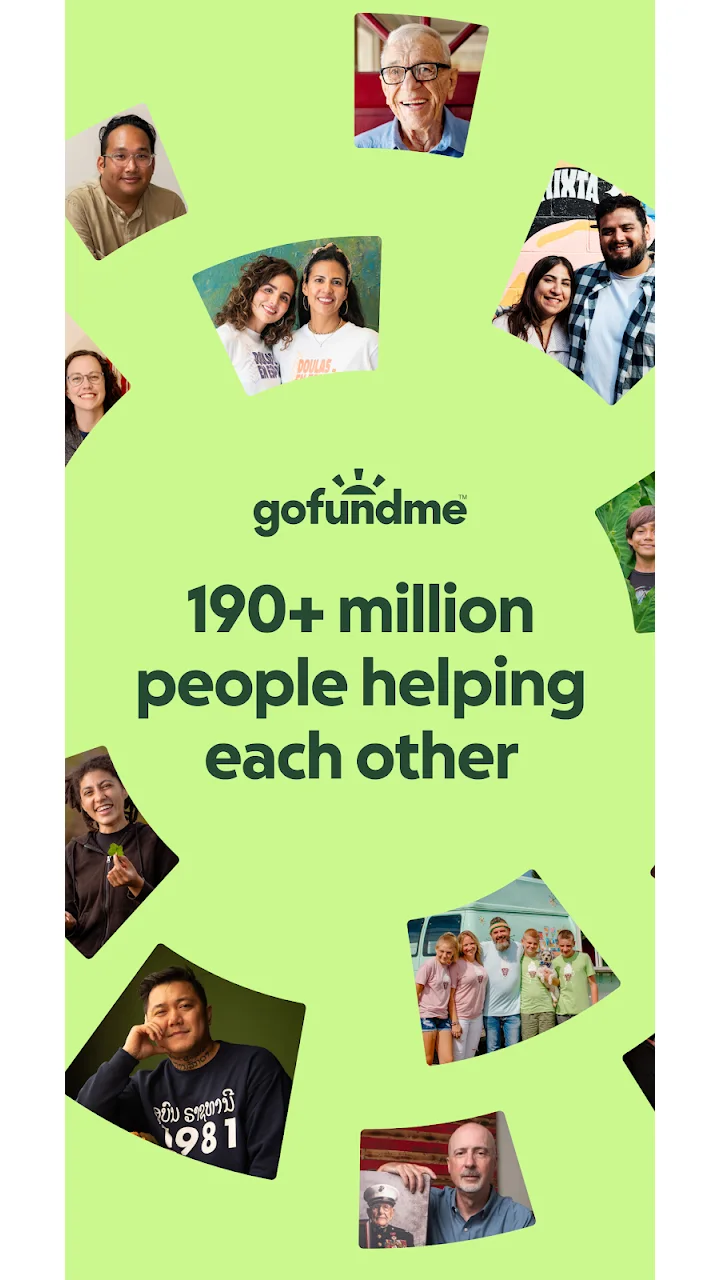 تصویر GoFundMe: جمع‌آوری و اهدا