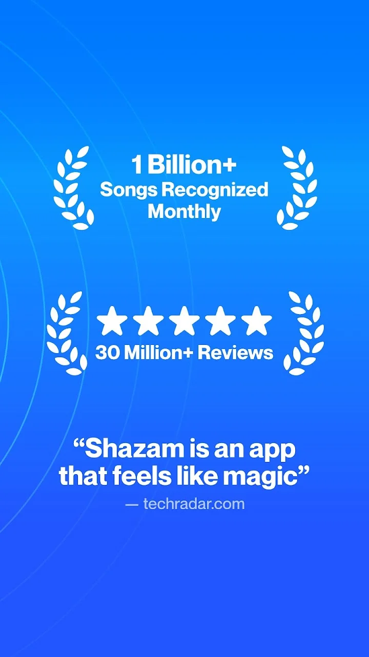 تصویر Shazam: پیدا کردن موسیقی و کنسرت‌ها