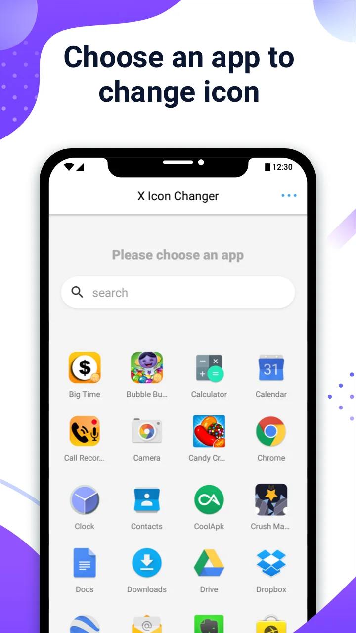 تصویر X Icon Changer - تغییر آیکون‌ها