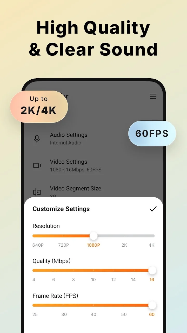 تصویر ضبط کننده صفحه - XRecorder