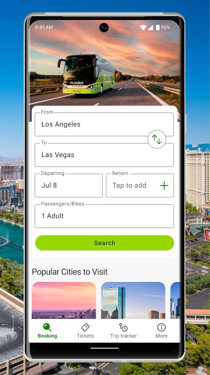 تصویر FlixBus: رزرو بلیط اتوبوس