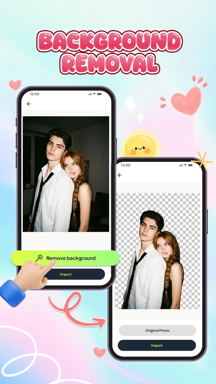 تصویر سازنده کاغذ دیواری و کلاژ