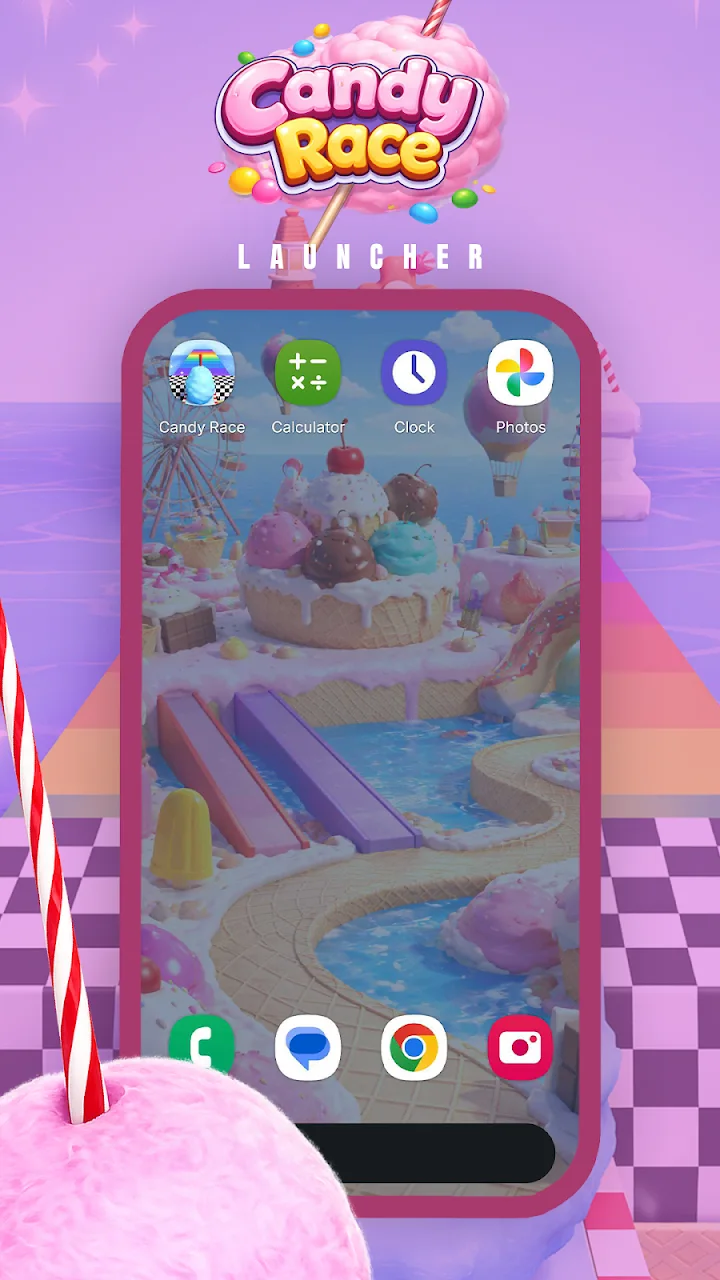 تصویر Candy Race Launcher