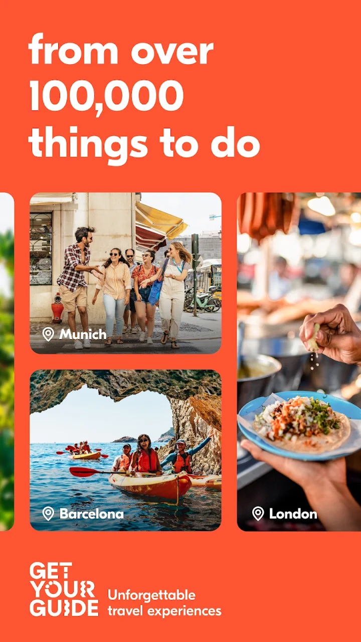تصویر GetYourGuide: سفر و بلیط